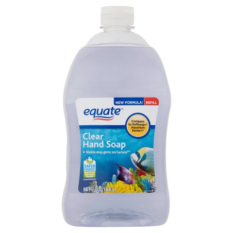equate(2 pack) Equate Clear Hand Soap Refill, 56 Oz