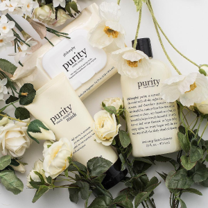 with Philosophy purity made simple one-step facial cleanser @ Philosophy