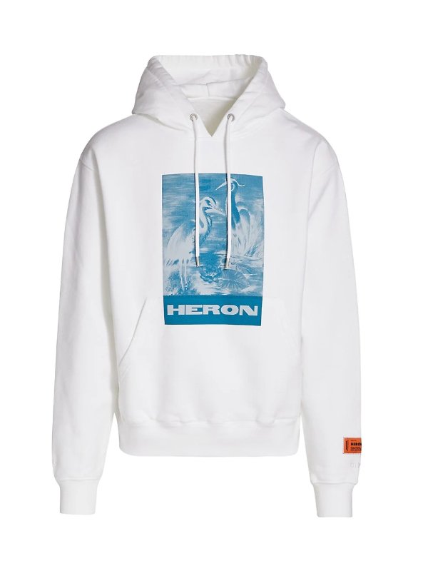 Herons Lithographic Hoodie