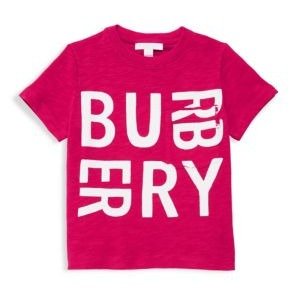 Burberry - Little Girl's & Girl's Furgus Logo Tee