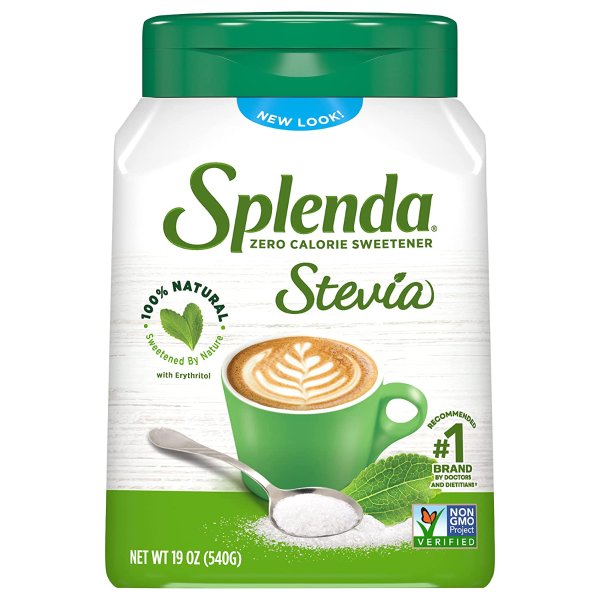 SPLENDA Naturals Stevia Zero Calorie Sweetener (19 Ounce Jar)