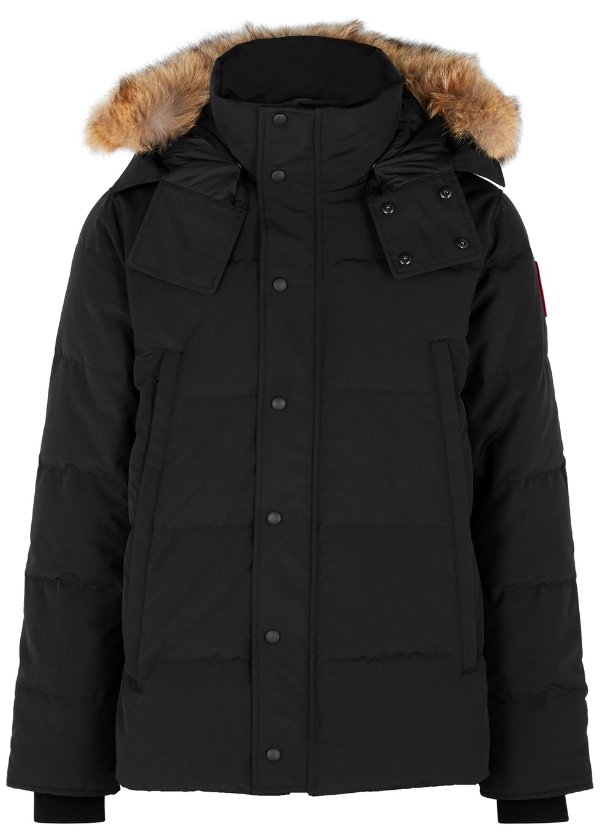 Wyndham fur-trimmed Arctic-Tech jacket