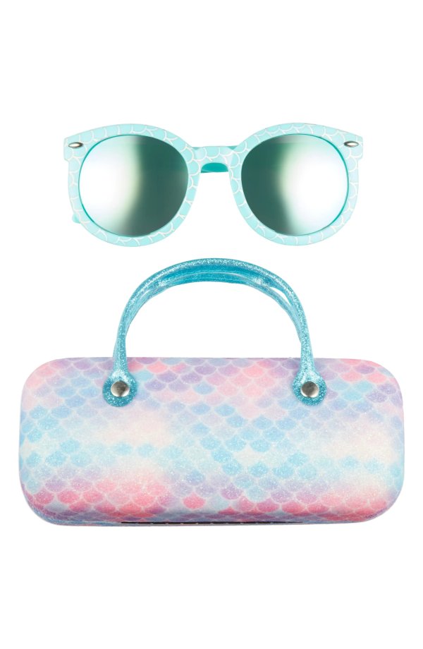 Mermaid Sunglasses & Case Set