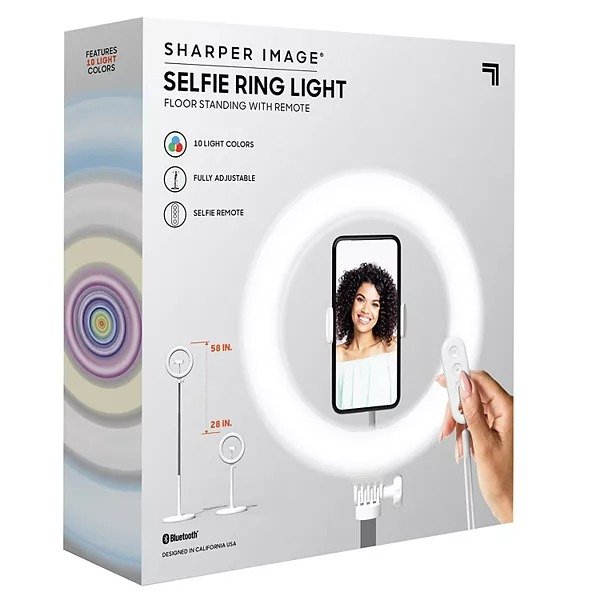 Social Star Selfie Light Stand with Remote