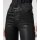 Dax Cropped High-Rise Superstretch Skinny Jeans, Coated Black