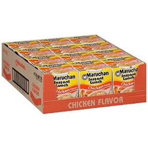 史低价：Maruchan 鸡肉味速食杯面 2.25oz 12盒
