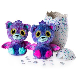 Hatchimals Surprise Peacat Hatching Egg w/Surprise Twin by Spin Master