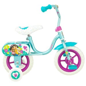 Nickelodeon 10” Girls Dora Puppy Pals Sidewalk Bike