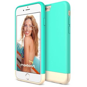 Maxboost Protective Slider Case SOFT-Interior Scratch Protection Finished Hard Case For iPhone 6 / 6S
