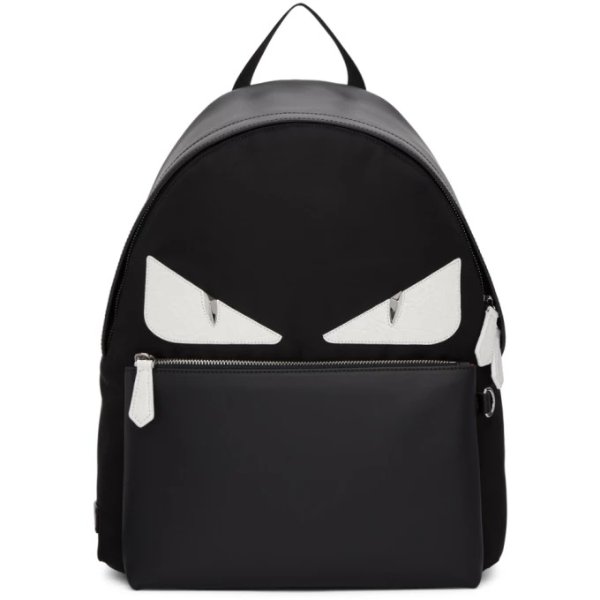 - Black Croco Bag Bugs Backpack