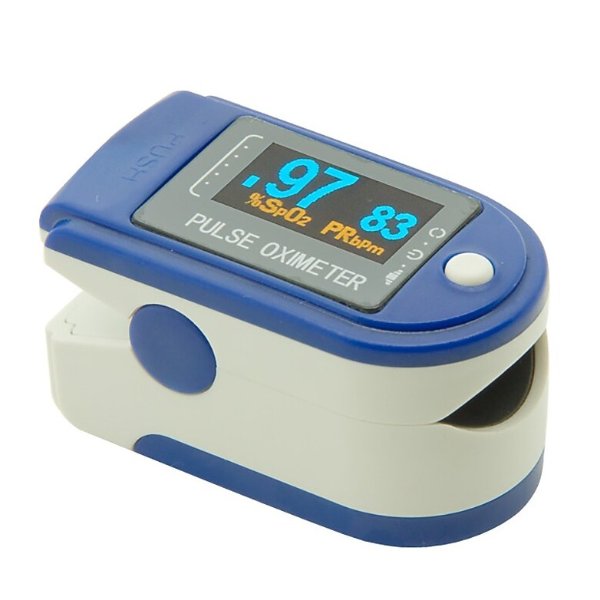 Veridian Healthcare Fingertip Pulse Oximeter, Blue