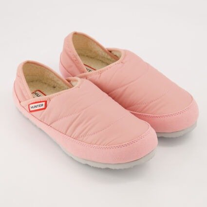 粉色泡芙鞋