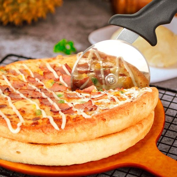 Yinghezu Pizza Cutter Wheel, Stainless Steel Slicer
