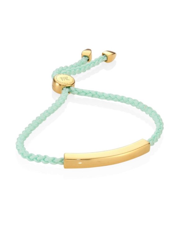 - Linear Friendship Bracelet/Mint