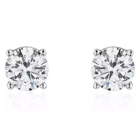 Superior Quality Collection 0.60 CT. T.W. Round Diamond Studs in 18K Gold (I, VS2) - Sam's Club