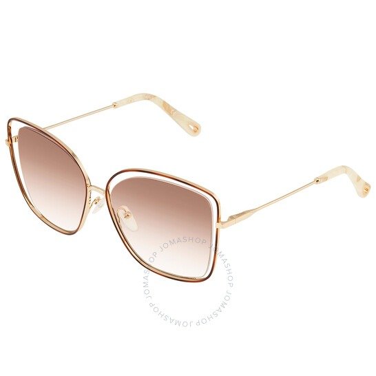 Peach Oversized Ladies Sunglasses CE133S 211 60