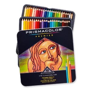 Prismacolor Premier Colored Pencils (48 Assorted Color Pencils)