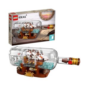 补货：LEGO Ideas 系列 超美瓶中船 92177