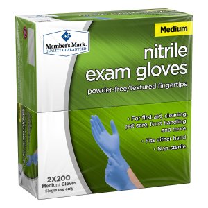 Member's Mark Nitrile Exam Gloves