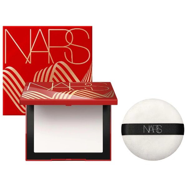 Lunar New Year Light Reflecting Pressed Setting Powder and Puff