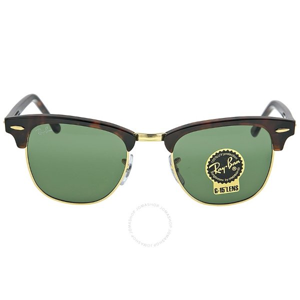 Ray Ban Clubmaster Tortoise 49 mm Sunglasses RB3016-W0366-49 Clubmaster Tortoise 49 mm Sunglasses RB3016-W0366-49