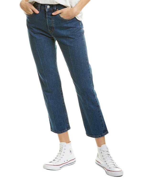 501 Straight Crop Leg Jean