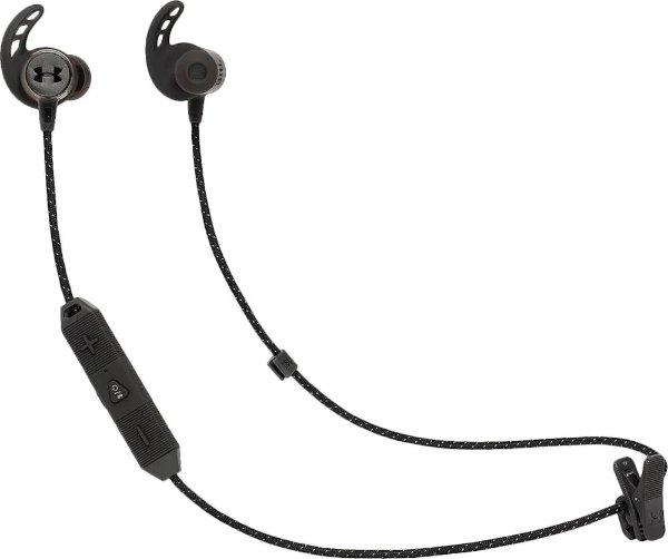 Under Armour Sport React In-Ear Wireless Earbuds - Black (New)