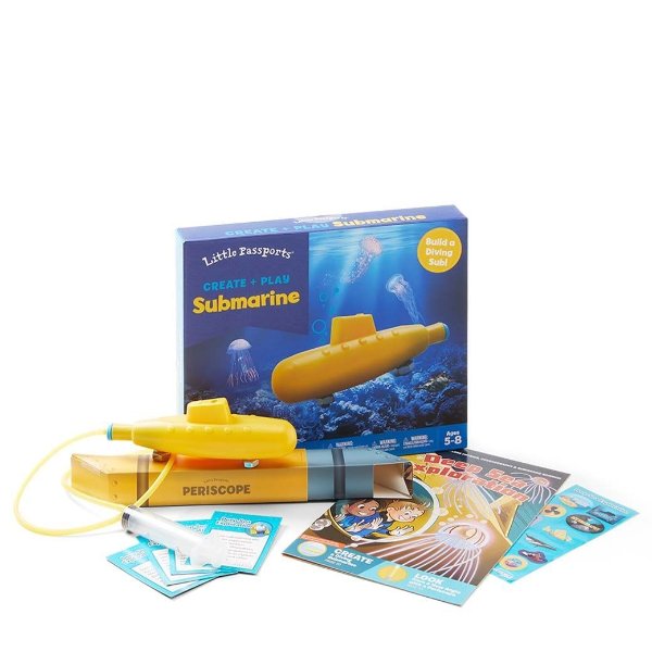 Create + Play: DIY Submarine Toy | Little Passports