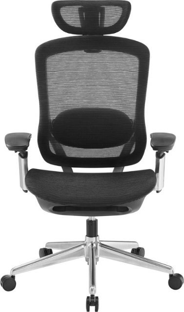 ™ - High Back Executive Ergonomic Chair with Adjustable Headrest - Black