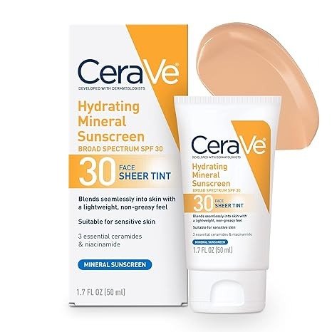 Hydrating Mineral Sunscreen with Sheer Tint SPF 30