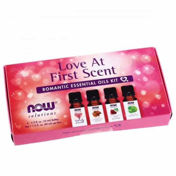 NOW@ Love At First Scent Essential Oils Kit 1/3fl.ozx4 (10mlx4)