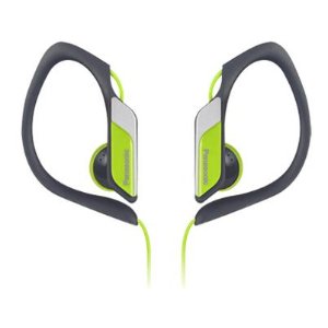 Panasonic Water-Resistant Sport Clip Earbud Headphones RP-HS34M