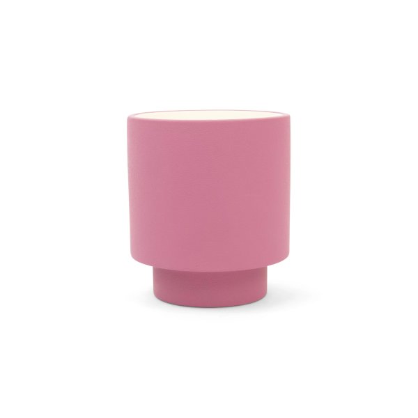 Rhubarb & Rose Scented 14oz Single Wick Ceramic Candle