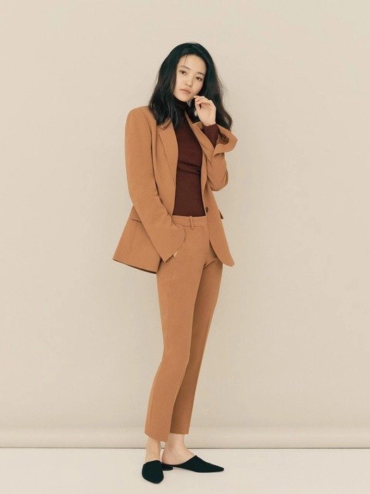 [Drama Collection] Slim Straight Trousers