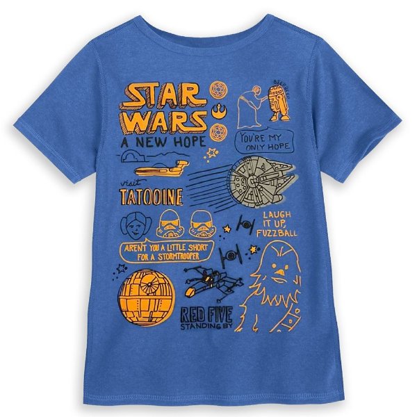 Star Wars: A New Hope T-Shirt for Boys – Sensory Friendly | shopDisney