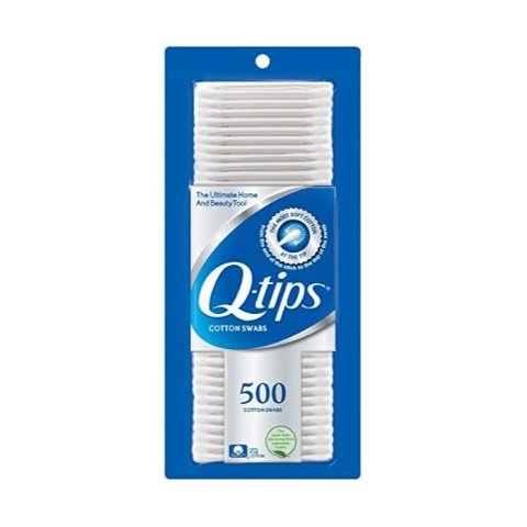 As Low As $2.9Q-tips Cotton Swabs For Hygiene and Beauty Care Original Cotton Swab Made With 100% Cotton 500 Count