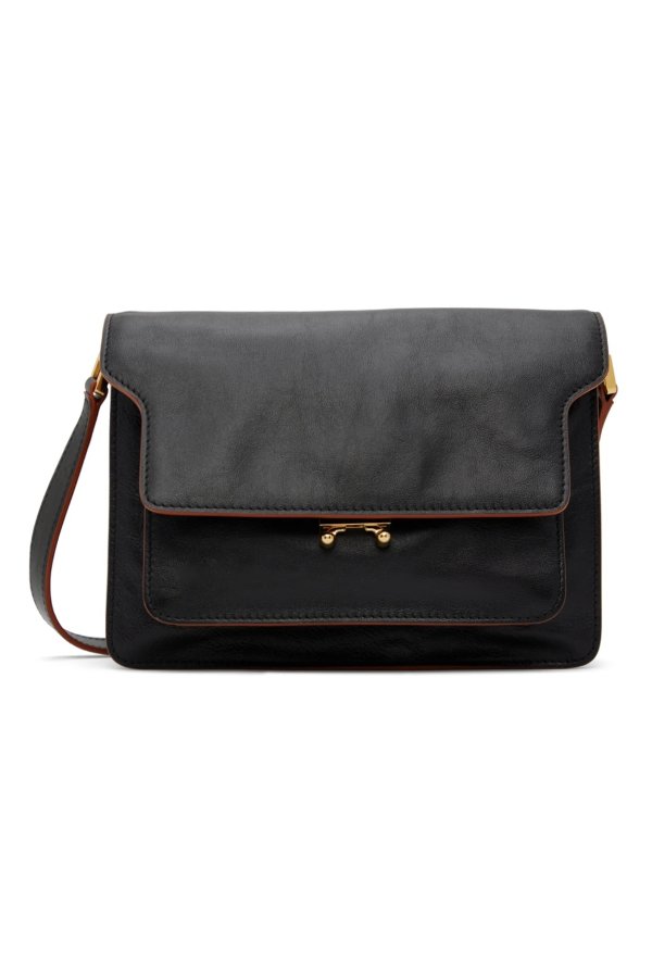 Black Medium Soft Trunk Bag