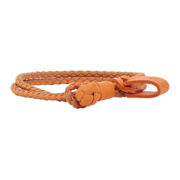 Orange Intrecciato Bracelet