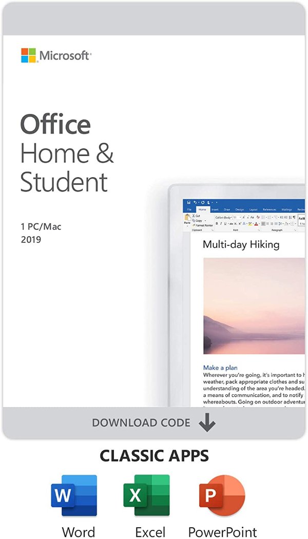 Microsoft Office 2019 家庭与学生版