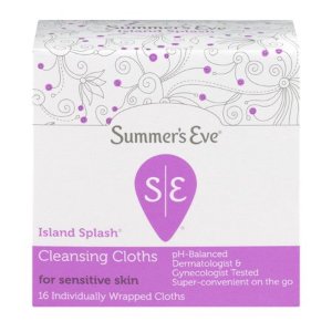 Summer's Eve Island Splash Cleansing Cloths - 16 cloths