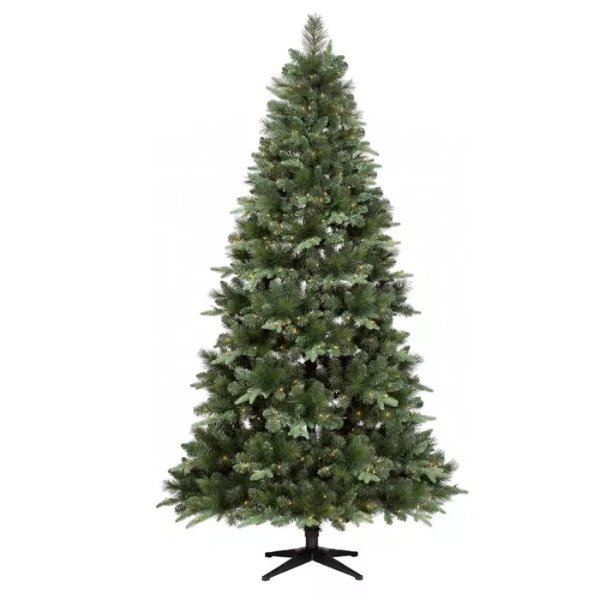 7.5ft Pre-lit Full Balsam Fir Clear Auto Connect Artificial Christmas Tree - Wondershop&#8482;