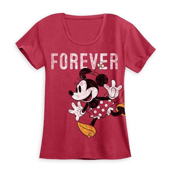 Minnie Mouse ''Forever'' Couples T-Shirt for Women | shopDisney