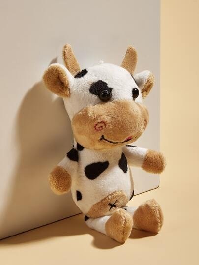 Cow Shaped Pet Plush Toy