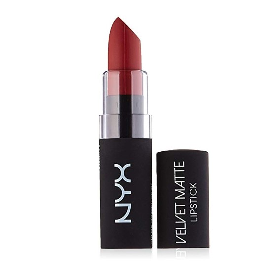 NYX Professional Makeup Velvet Matte Lipstick, Charmed, 0.14 Ounce