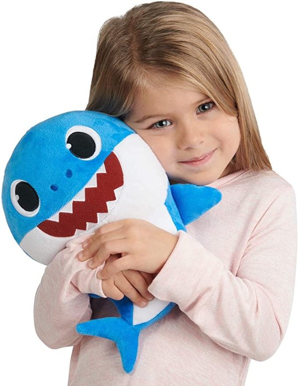 Pinkfong Baby Shark Official Song Doll - Daddy Shark - By WowWee