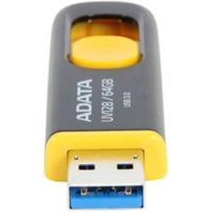  ADATA 64GB DashDrive UV128 USB 3.0 Flash Drive AUV128-64G-RBY