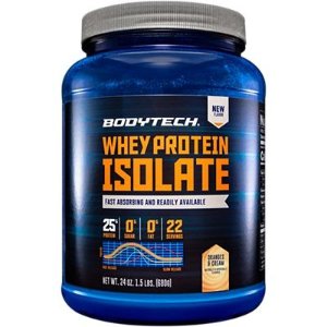 Whey Protein Isolate Powder - Oranges & Cream (1.5 lbs./22 Servings)