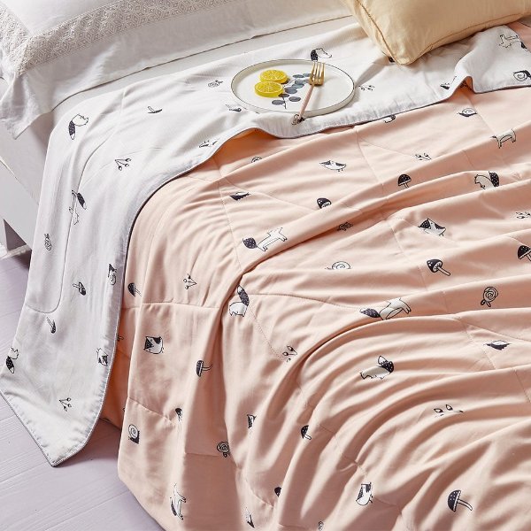 Cherry Silk Bed Linen