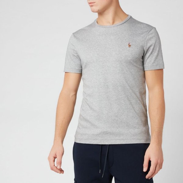 Men's Custom Slim Fit Soft Cotton T-Shirt - Andover Heather