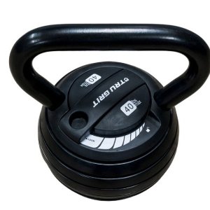 Tru Grit - 40-lb Adjustable Kettlebell